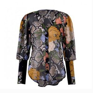 CAbi Snake Charmer Blouse Medium (M)